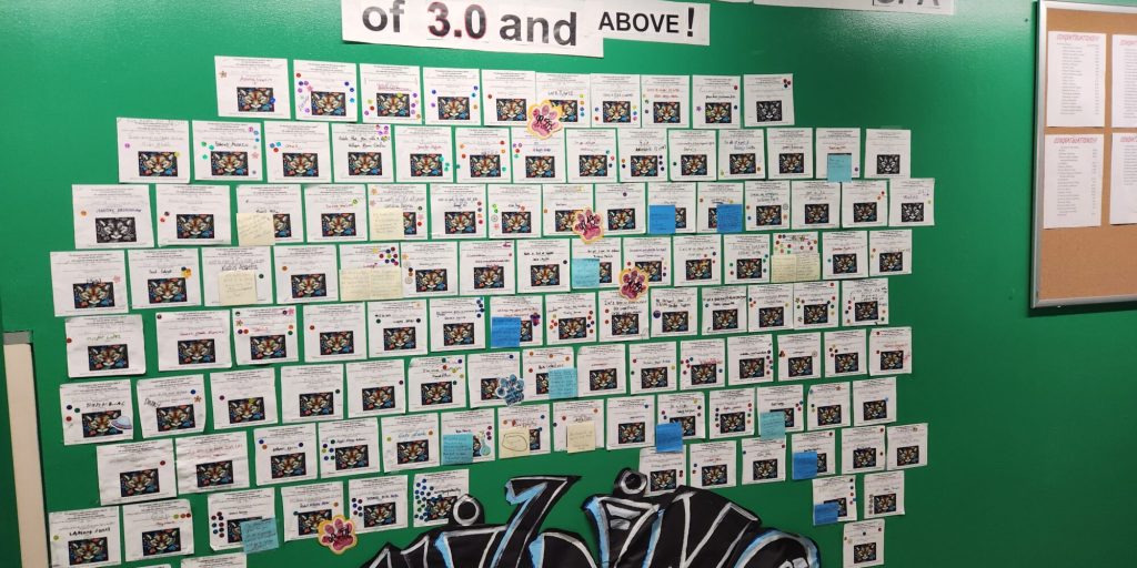 The 5th Floor Wall of Excellence: How 8th Graders are Engineering Their Own&nbsp;Success